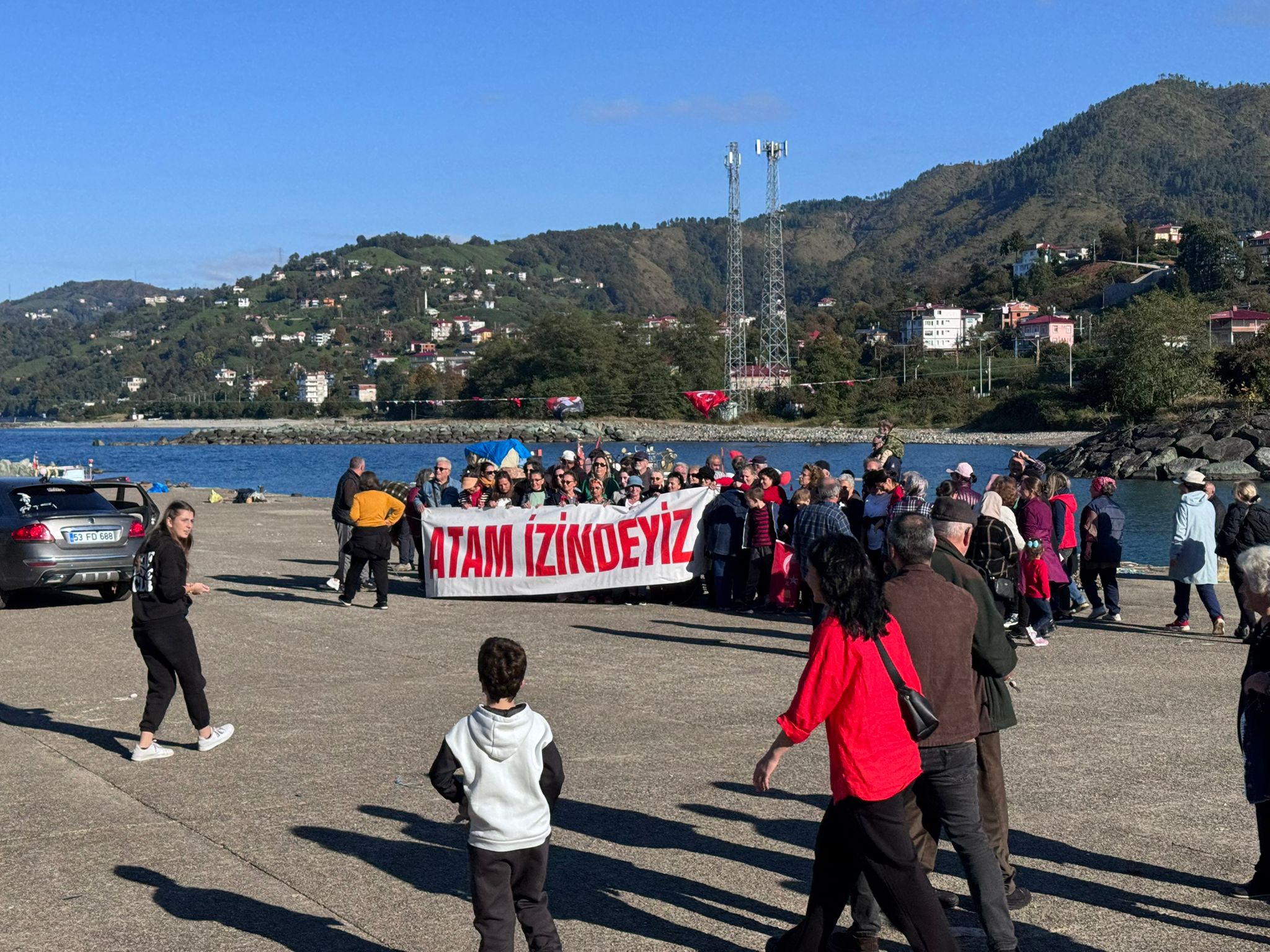 29 Ekim Cumhuriyet Bayramının 101. Yıl dönümünü Rize’nin Ardeşen ilçesi