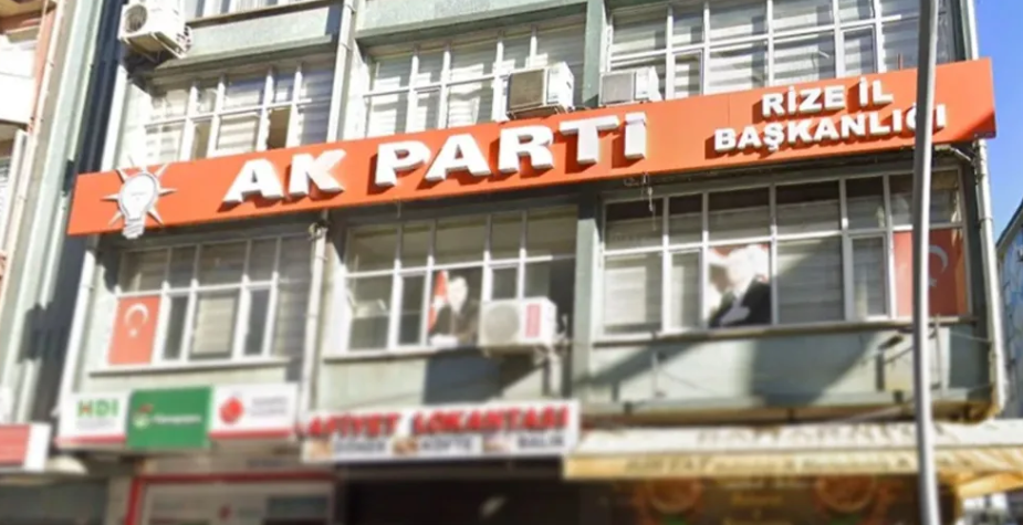 Geçen ay AKP Rize il başkanlığı görevine atanan Yılmaz Katmer