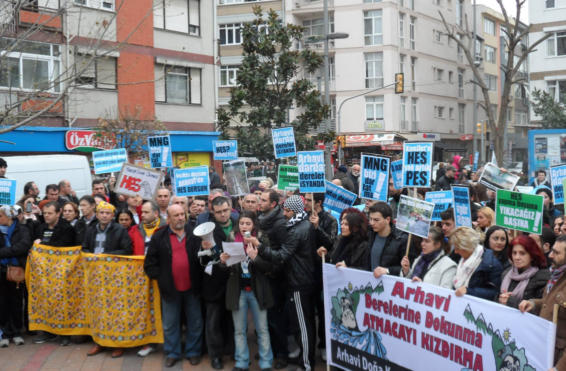 Arhavi halkı “Bu memleket meselesidir”