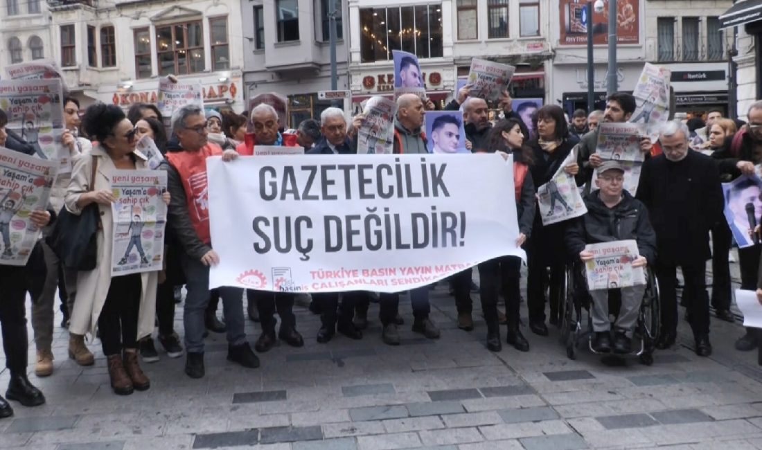 Gazetecilerden tutuklama ve baskılara