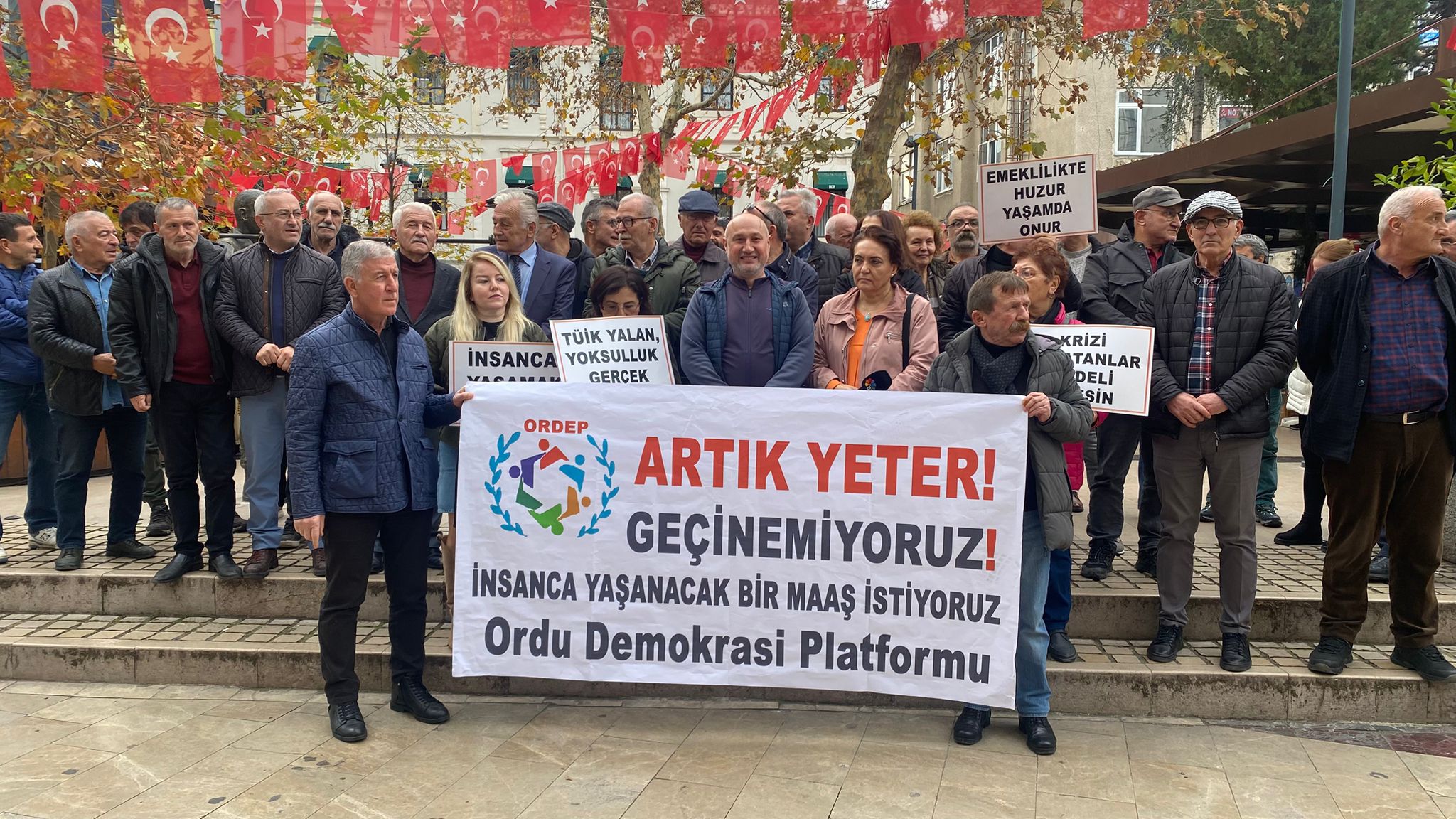 Ordu Demokrasi Platformu asgari ücret ve bütçe görüşmelerinde halkın lehine karar çıkması için birleşik mücadelenin önemine dikkat çekti