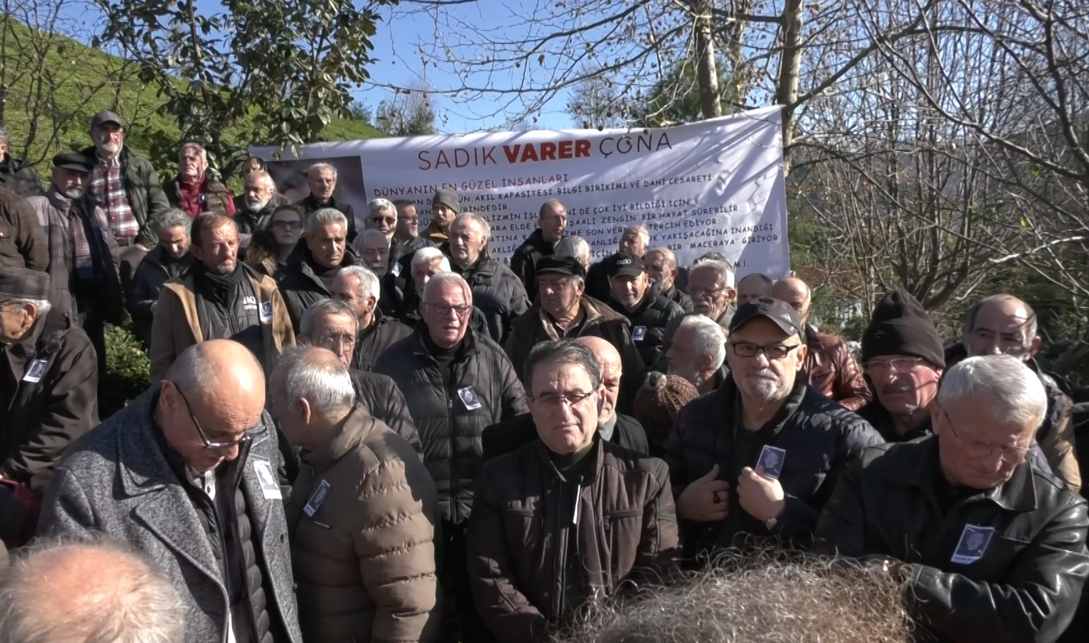 Hoşça kal Çonaskimi, hoşça kal yağmurlar ülkesinin ve dünya halklarının güzel devrimcisi, Sadık Varer …