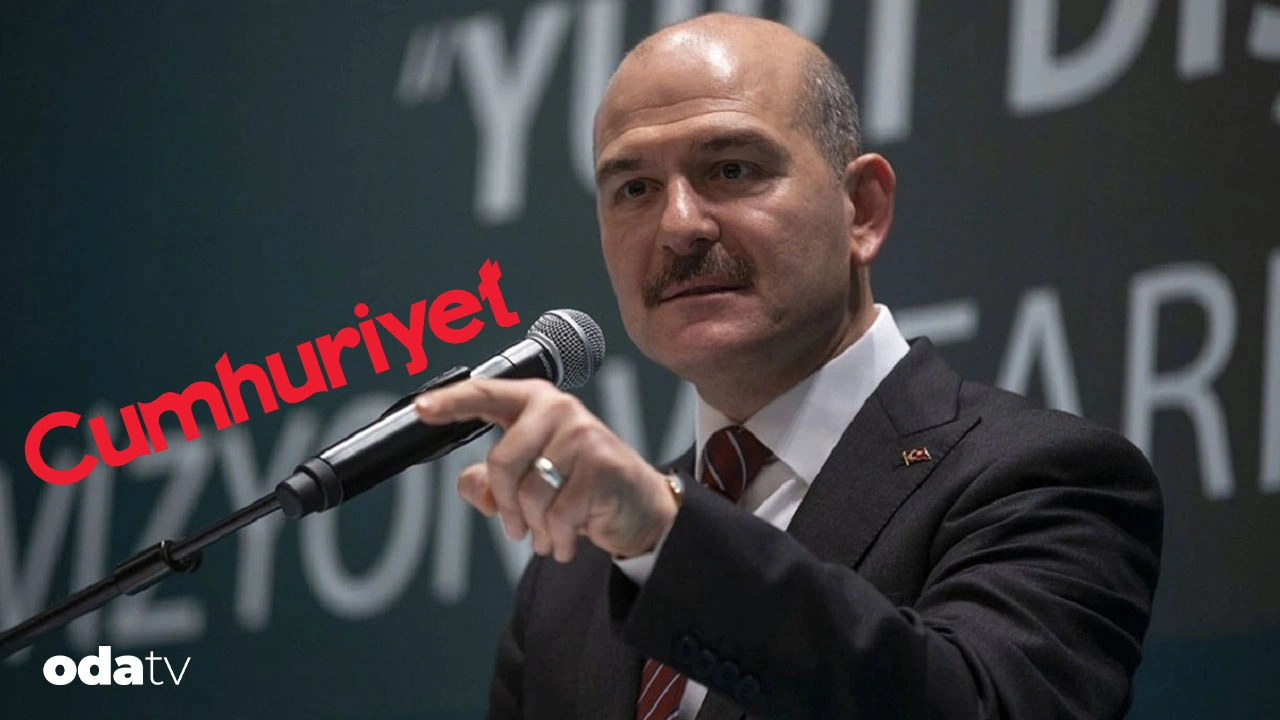 Süleyman Soylu’nun hedefinde Cumhuriyet Gazetesi var