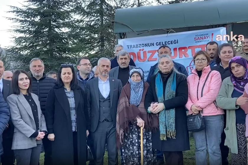 Trabzon’da, sanayi sitesinin tarım alanlarının bulunduğu Düzyurt’a taşınması kararına vatandaşlar