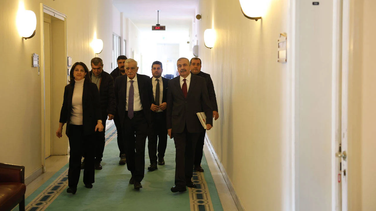 İmralı’da PKK lideri Abdullah Öcalan ile görüşen DEM Parti heyeti,