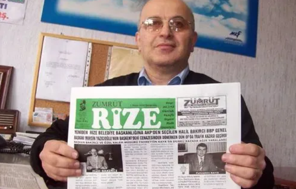 75 yıldan beri aralıksız yayın yapan vasıflı Zümrüt Rize gazetesi