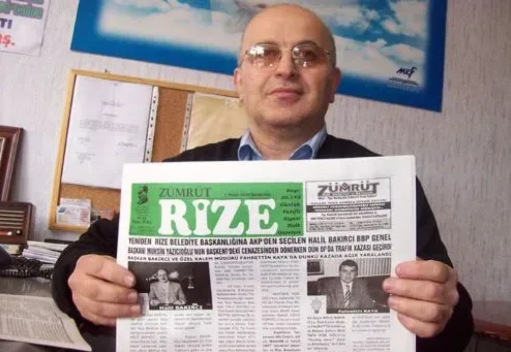 75 yıldan beri aralıksız yayın yapan vasıflı Zümrüt Rize gazetesi