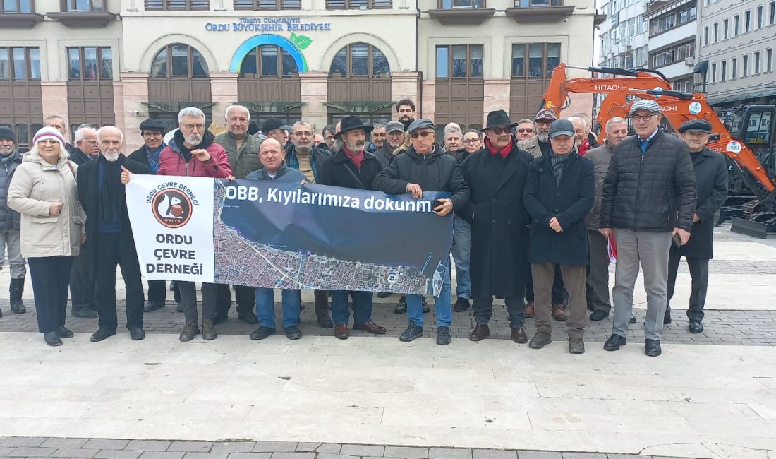 Haber: Coşkun Özbucak (ORDU)-Ordu Büyükşehir Belediyesi tarafından kıyı dolgu projesine