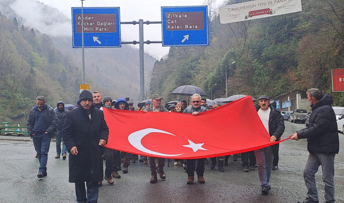 Bugün Çamlıhemşin’de, il başkanımızın katılımıyla Ekrem İmamoğlu’na destek amacıyla bir