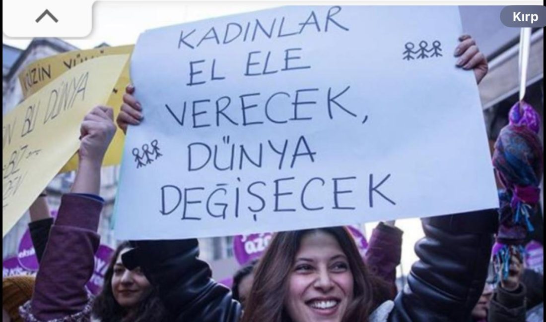 “Her ne hal ise,  Sizleri düşünmek iyi geliyor bana.” Kadın