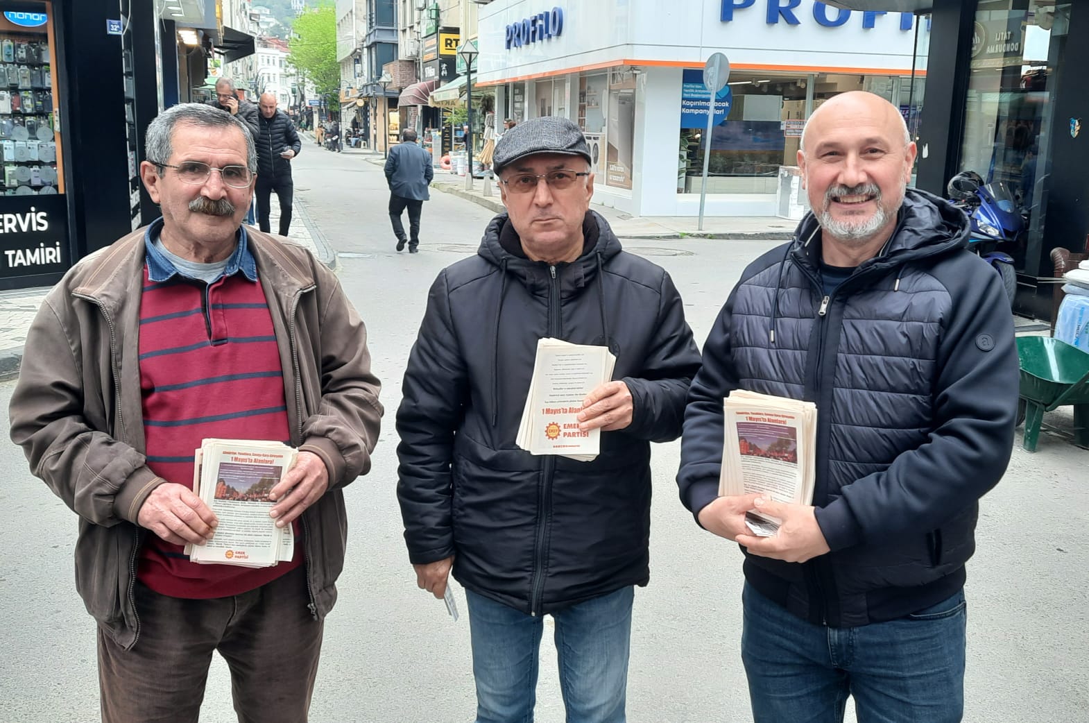 Emek Partisi İl ve ilçe örgütleri 1 Mayıs İşçi ve