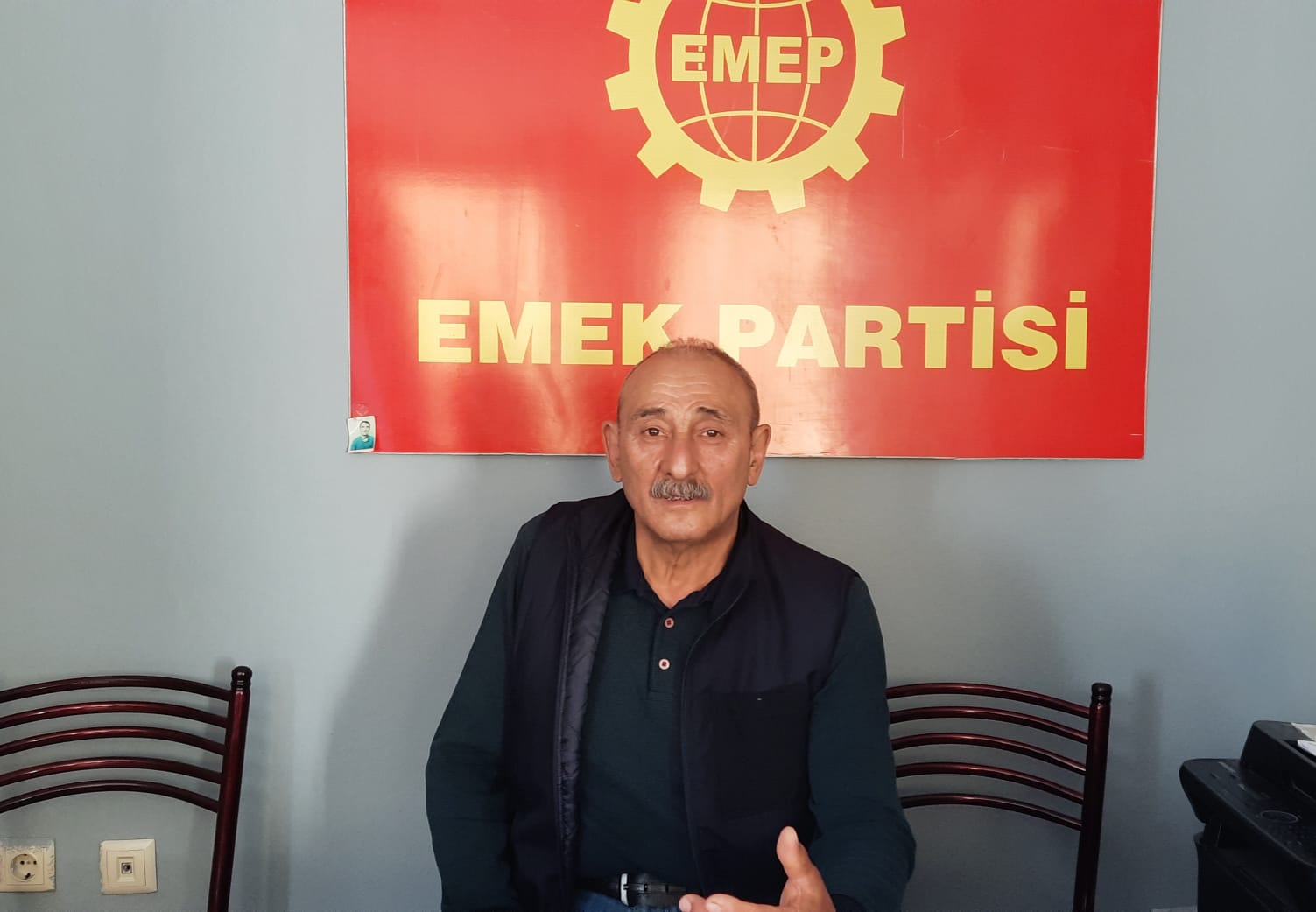Emek Partisi Ulubey İlçe Başkanı Hasan Eren elektriğe ve doğalgaza