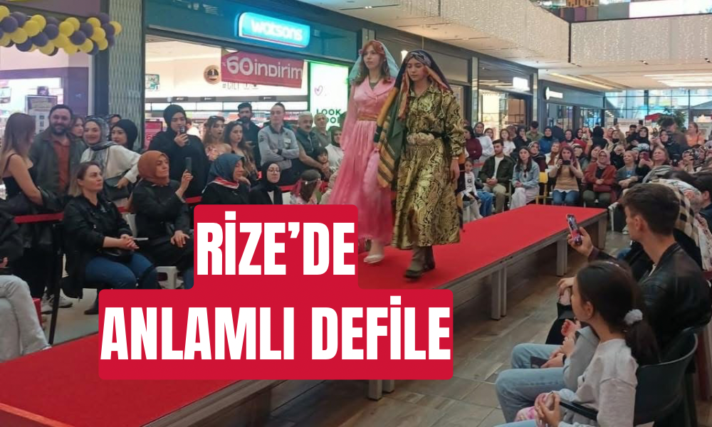 “Rize’nin Asırlık Gelinlikleri” Defilesi Büyük İlgi Gördü. Recep Tayyip Erdoğan