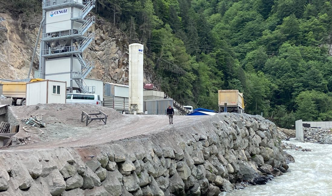 Haber: Gençağa KARAFAZLI (RİZE) – Rize’de Cengiz İnşaat tarafından Çamlıhemşin