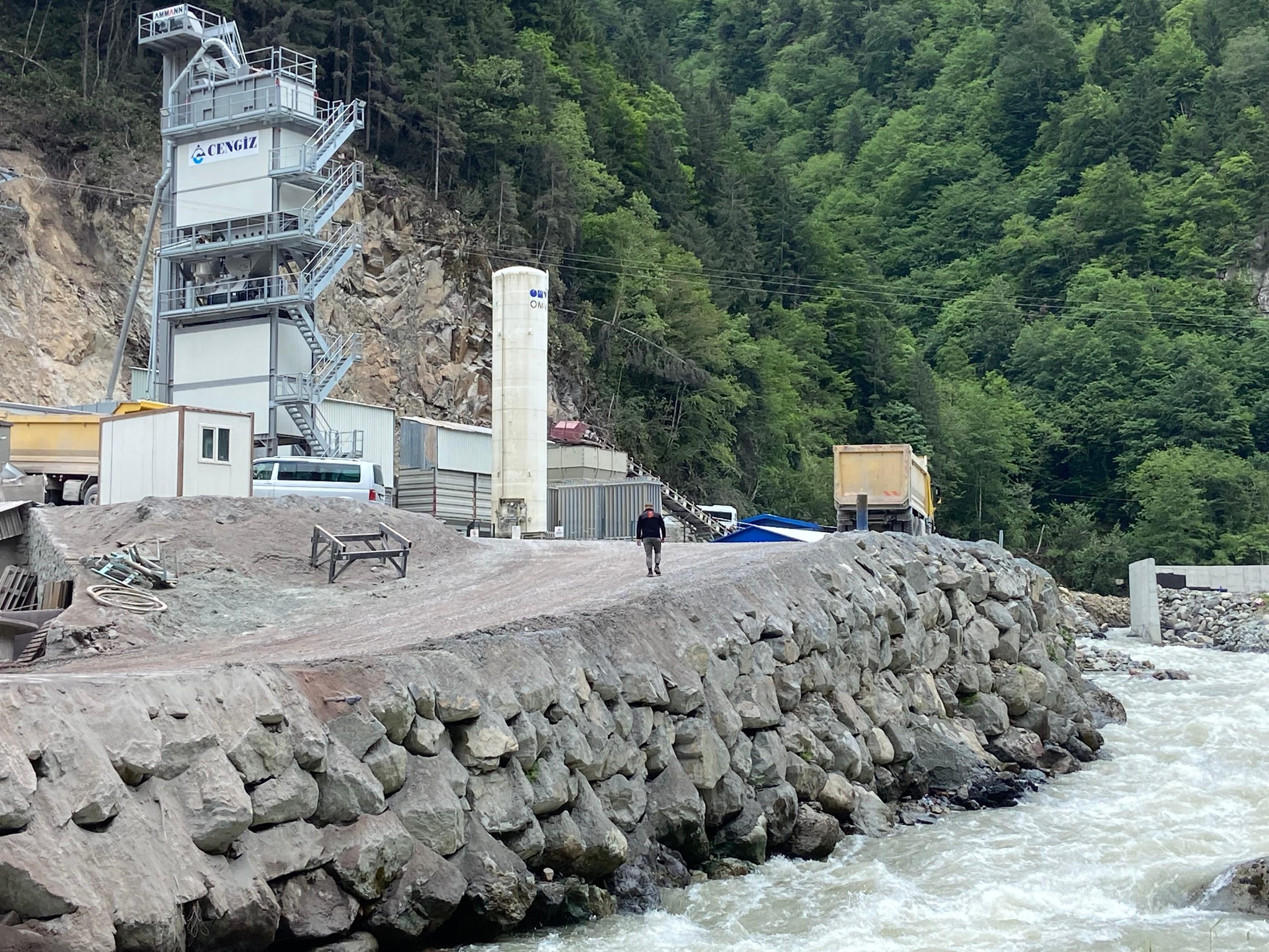 Haber: Gençağa KARAFAZLI (RİZE) – Rize’de Cengiz İnşaat tarafından Çamlıhemşin