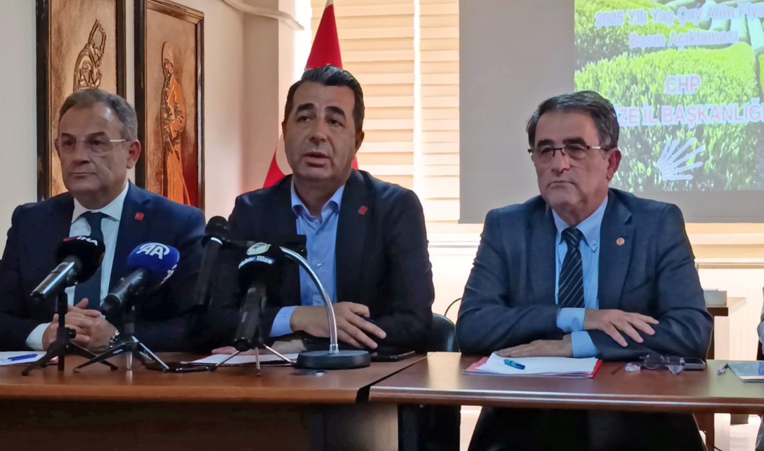 Haber: Gençağa Karafazlı (RİZE) – CHP’nin Tarım ve Orman Bakanlığından Sorumlu
