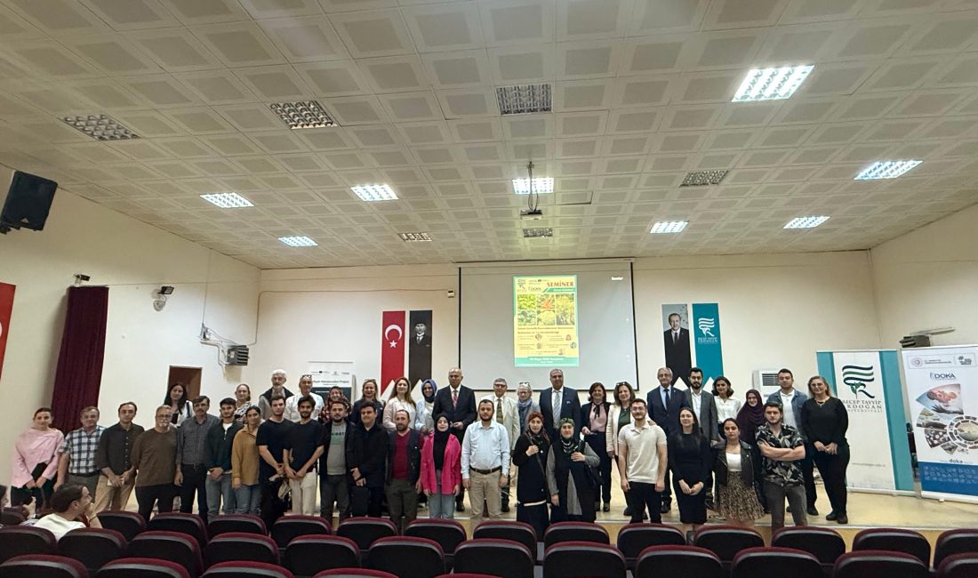 Recep Tayyip Erdoğan Üniversitesi Ziraat Fakültesi, Bitki ve Toprak Uygulama