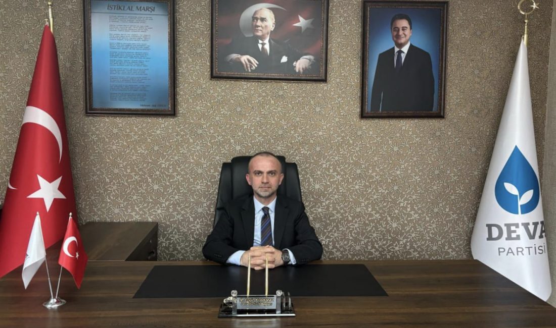 Demokrasi ve Atılım (DEVA) Partisi Rize İl Başkanı Mehmet Engin