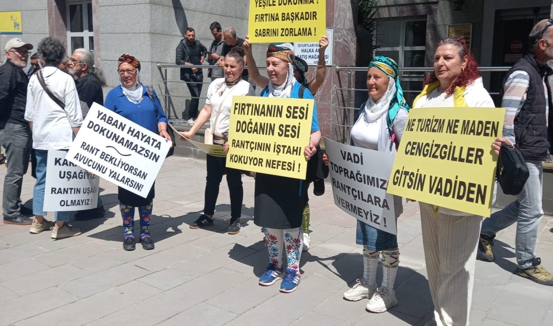 Haber: Gençağa Karafazlı  (RİZE)- Rize idare mahkemesinde bugün, Çamlıhemşin Fırtına