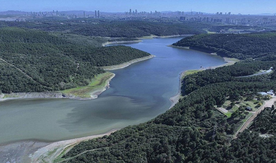 İstanbul’a su sağlayan barajlardaki doluluk oranları, İSKİ’nin verilerine göre yüzde