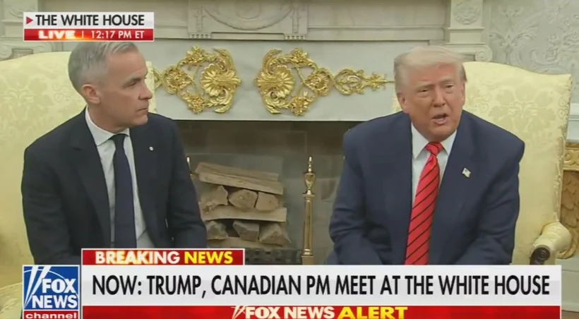 Kanada Başbakanı Carney ve ABD Başkanı Trump arasındaki son görüşme,