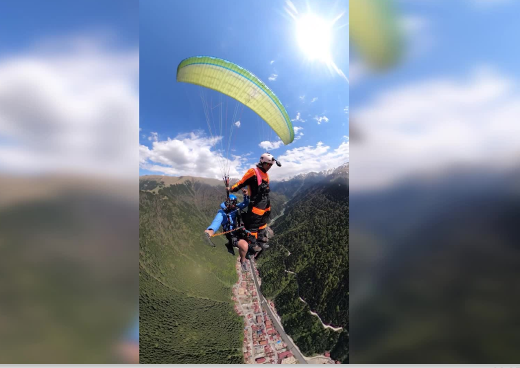 Haber:Gençağa Karafazlı (TRABZON)- Doğu Karadeniz’in gözde turizm merkezi Uzungöl, adrenalin dolu