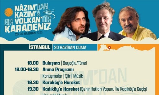 Fındıklı Belediyesinin organize ettiği “Nâzım’dan Kazım’a Bir Volkan’dır Karadeniz” 20
