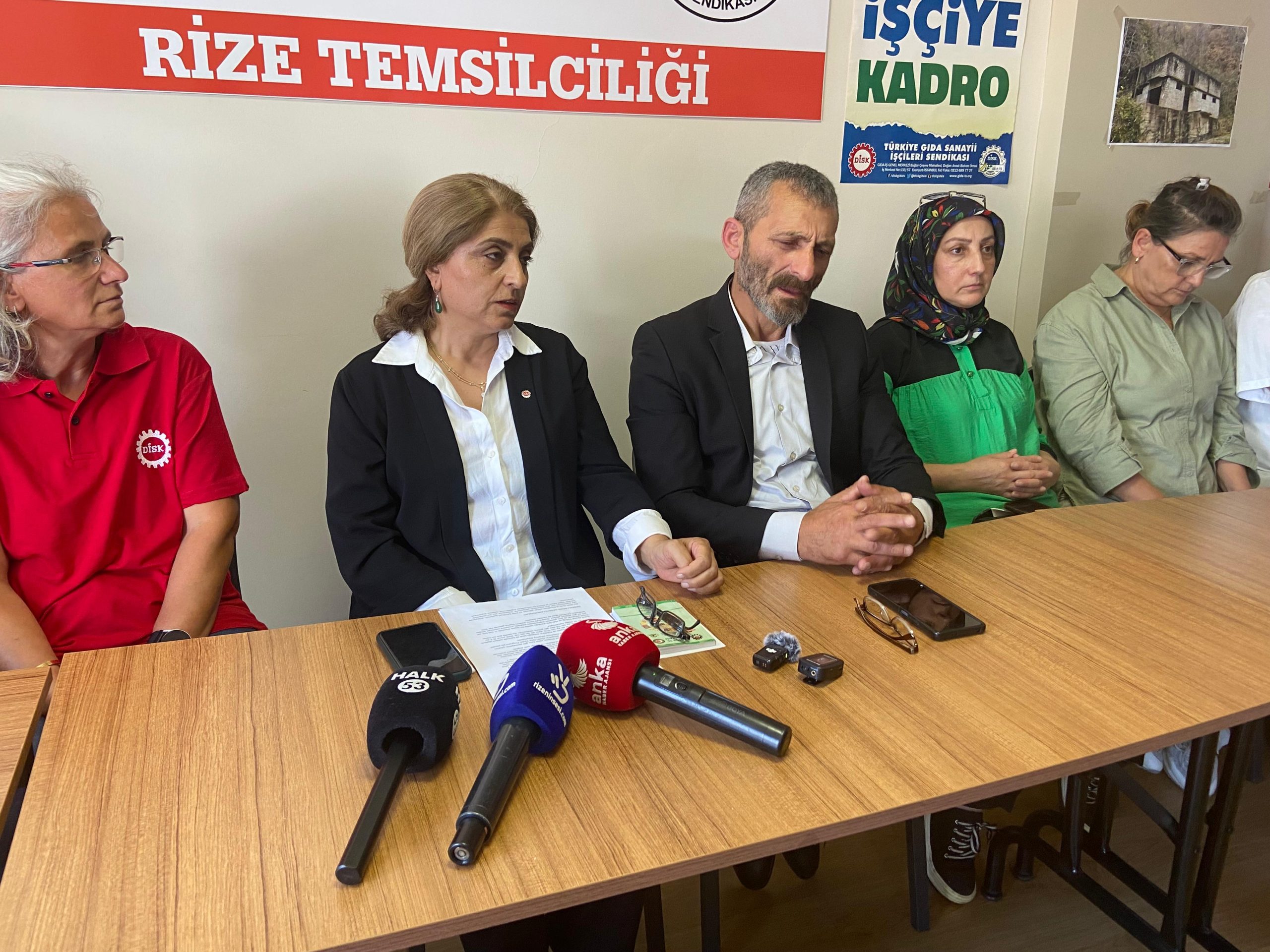 Haber: Gençağa KARAFAZLI (RİZE) – Gıda- İş Sendikası Genel Başkanı Olcay