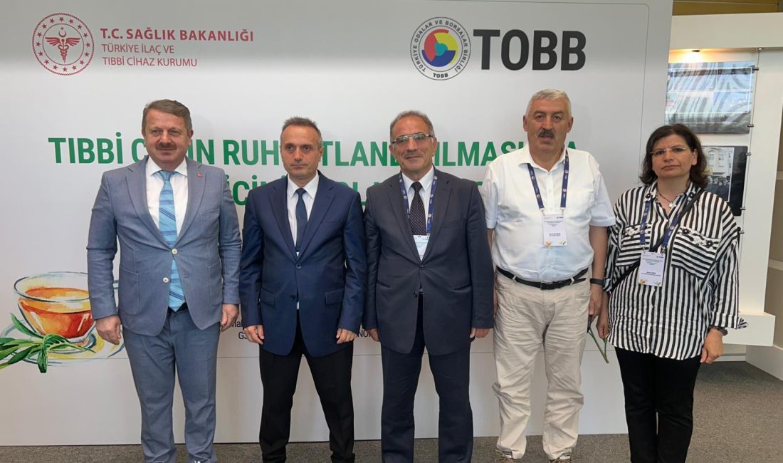 Rize Ticaret Borsası, Tıbbi Bitki Çaylarının Ruhsatlandırılması Toplantısına Katıldı Tıbbi