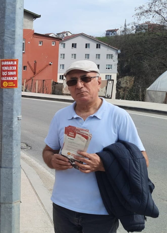 Emek Partisi Ordu Yönetim Kurulu Üyesi Bahri Dinç yaptığı açıklamada