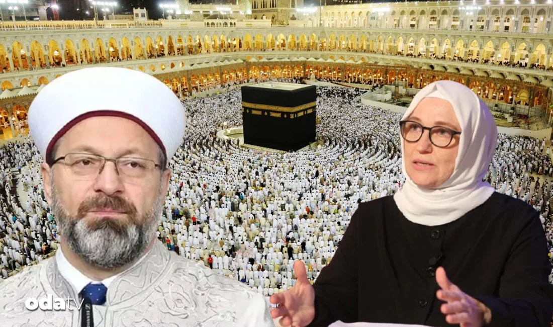 Diyanet İşleri Başkanı Ali Erbaş’ın eşi Seher Erbaş’ın, “VIP” kontenjanından