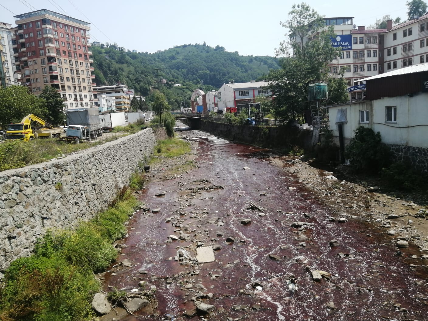 Haber: Gençağa Karafazlı Görüntü: Serdar Genç (RİZE)- Rize merkezde Çiftekavak