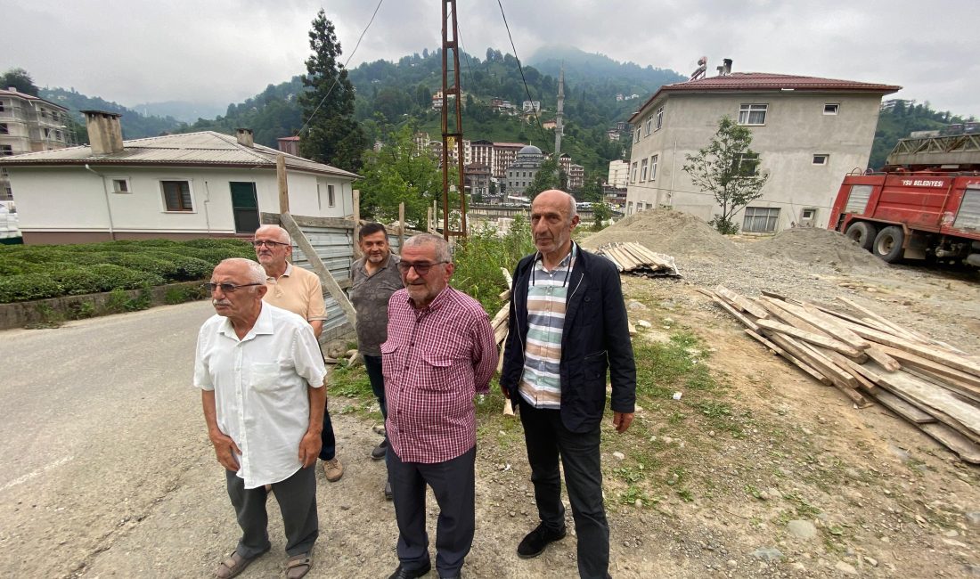Haber: Gençağa Karafazlı (RİZE) – Rize Güneysu’da Küçükcami Mahallesi eski okul alanına