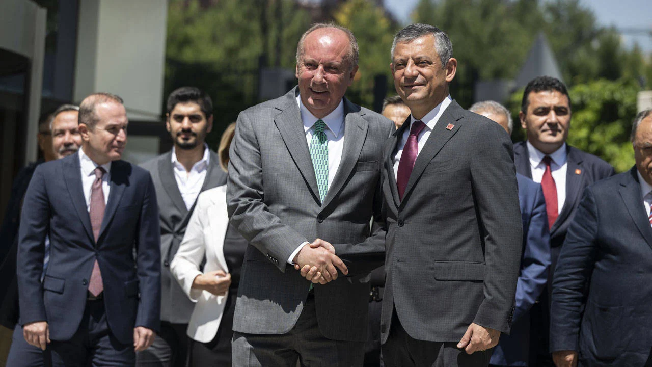 CHP Genel Başkanı Özgür Özel, Memleket Partisi Genel Başkanı Muharrem