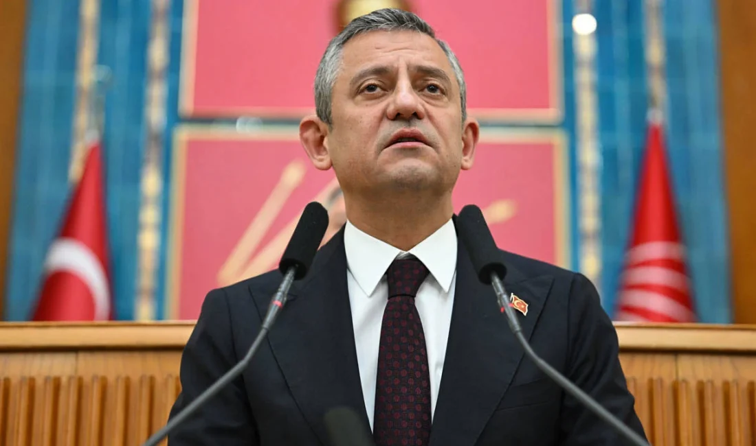 Cumhuriyet Halk Partisi (CHP) Genel Başkanı Özgür Özel partisinin grup toplantısında konuşuyor.