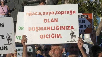 Zeytin ağaçlarının kıyımının önünü açacağı gerekçesiyle eleştirilen, Enerji, ulaşım ve