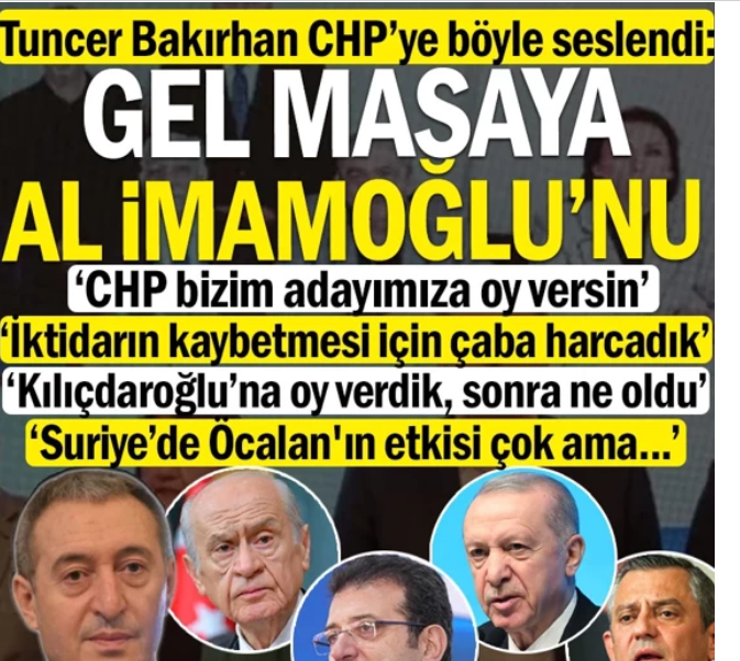 DEM Parti Eş Genel Başkanı Tuncer Bakırhan, çözüm süreci, Cumhurbaşkanı
