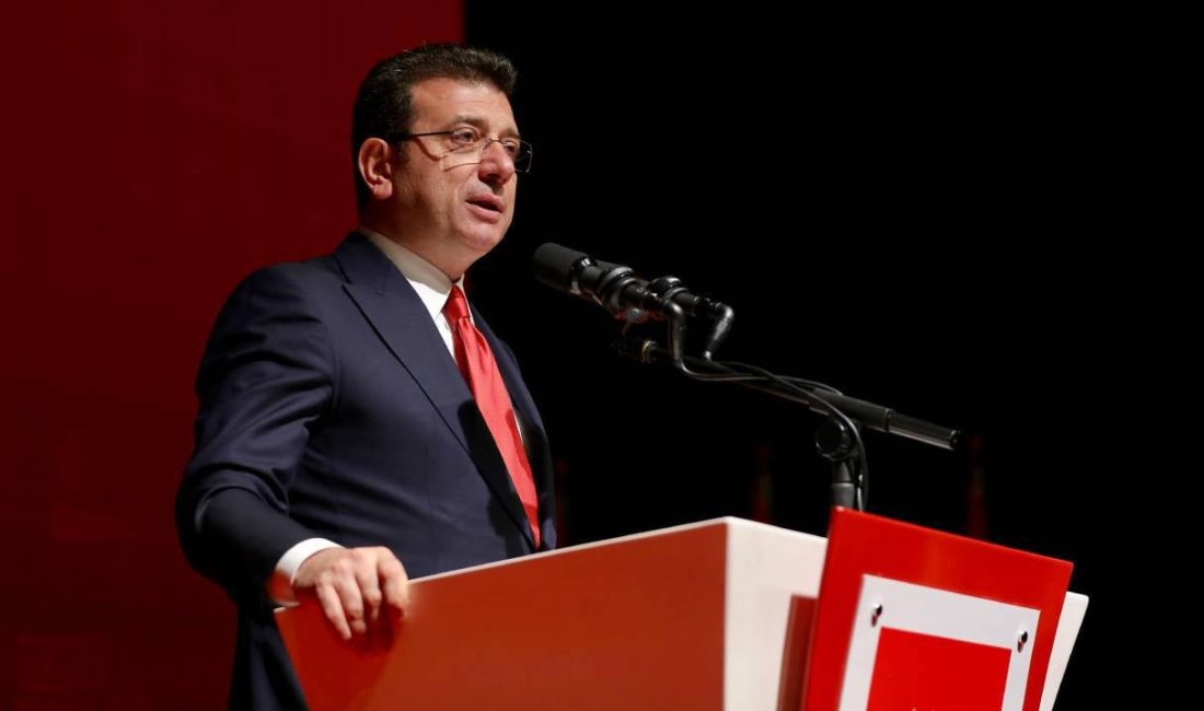 CHP’nin cumhurbaşkanı adayı, seçilmiş İBB ve TBB Başkanı Ekrem İmamoğlu,
