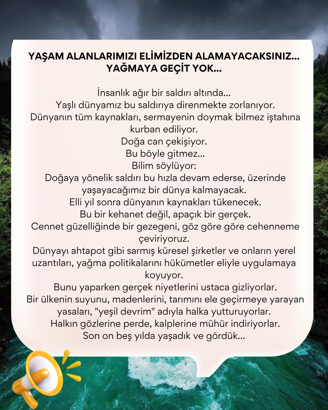 Of Folklor Derneği’nden Tarihi Direniş Çağrısı: “Yaşam Alanlarımızı Vermeyeceğiz!” Doğa