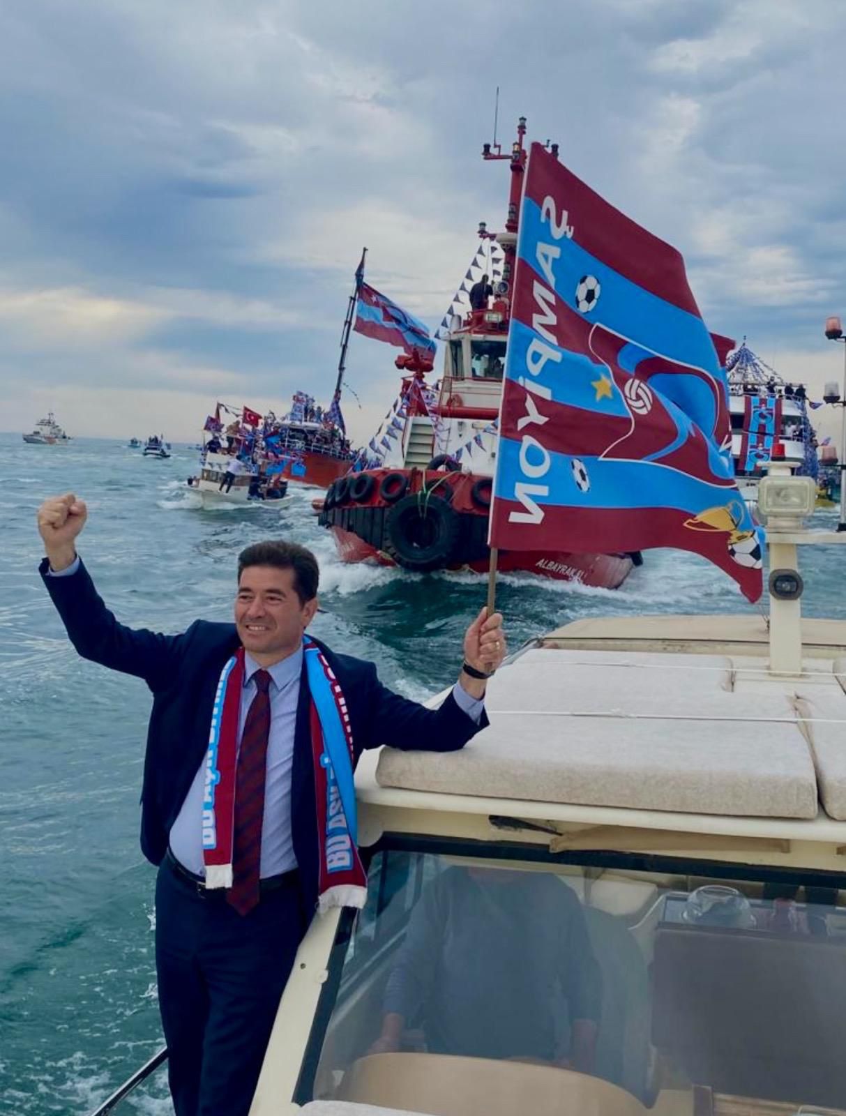 Ortahisar Belediye Başkanı Ahmet Kaya, Trabzonspor’un 58. kuruluş yıl dönümü