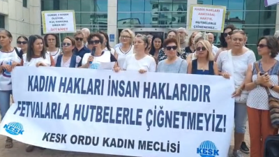 Haber: Coşkun Özbucak (ORDU) – KESK Ordu Kadın Meclisi üyeleri, Diyanet İşleri