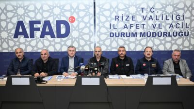 Haber:Gneçağa Karafazlı (RİZE)- Rize valiliğinden yapılan son açıklamaya göre Çamlıhemşin,