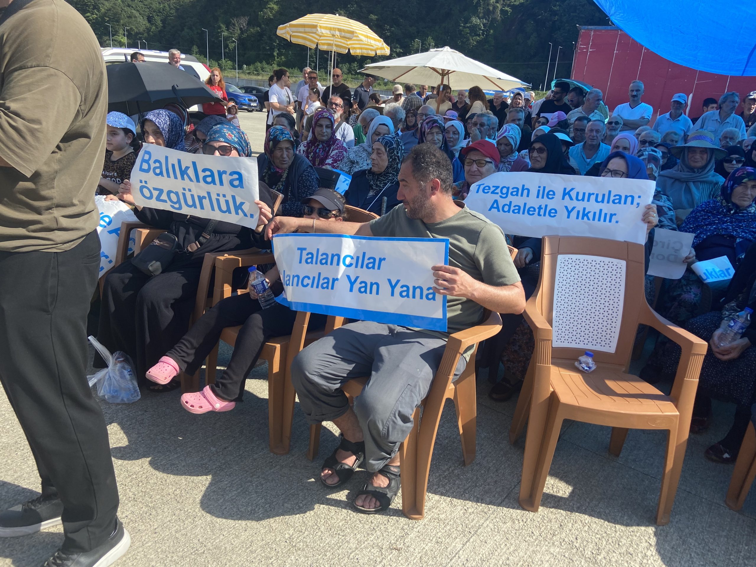 Haber : Gençağa KARAFAZLI (RİZE) – Talancı şirketlere karşı Yaşam