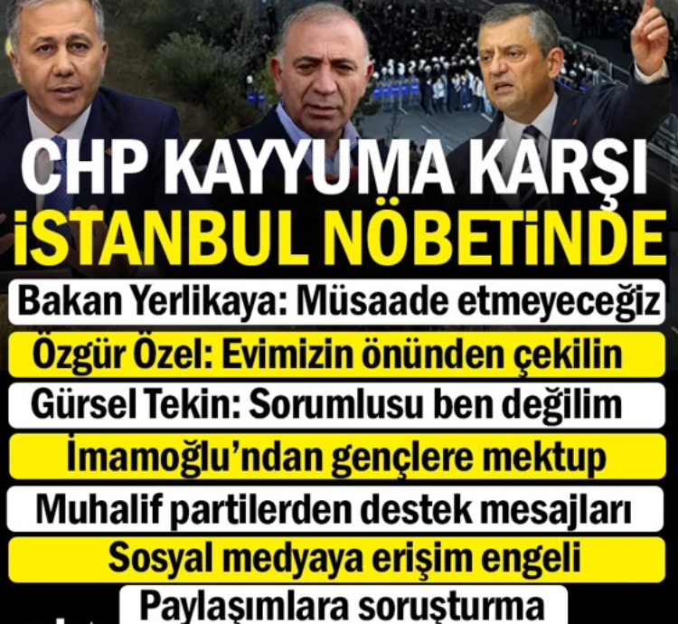 CHP İstanbul İl Yönetimine kayyum olarak atanan Gürsel Tekin’in ‘pazartesi