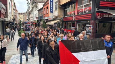 Fındıklı Halkı Özgür Filistin İçin Yürüdü HABER: Gençağa Karafazlı-Ali Osman