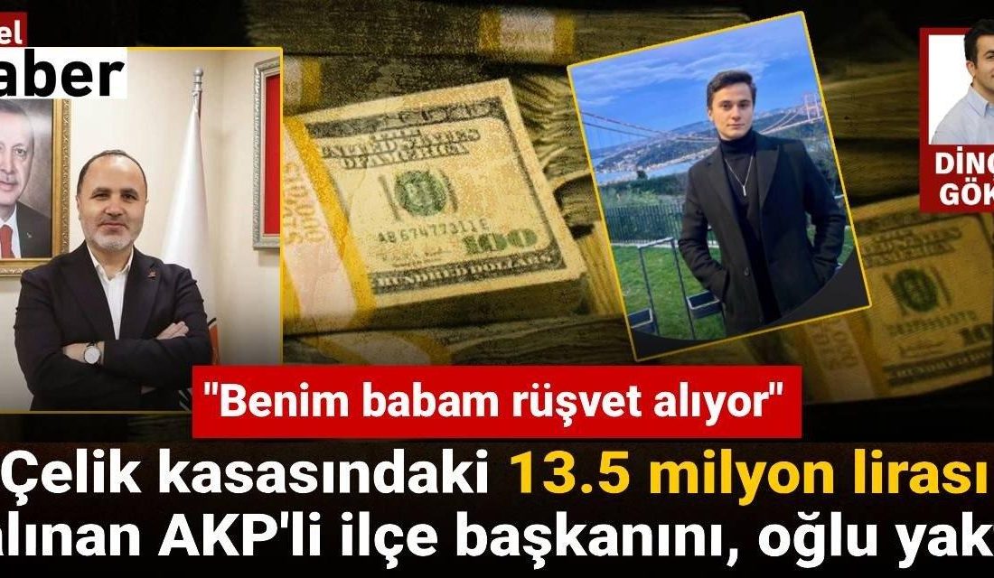 Dinçer Gökçe AKP Gaziosmanpaşa İlçe Başkanı Fatih Aydemir’in evindeki hırsızlığa