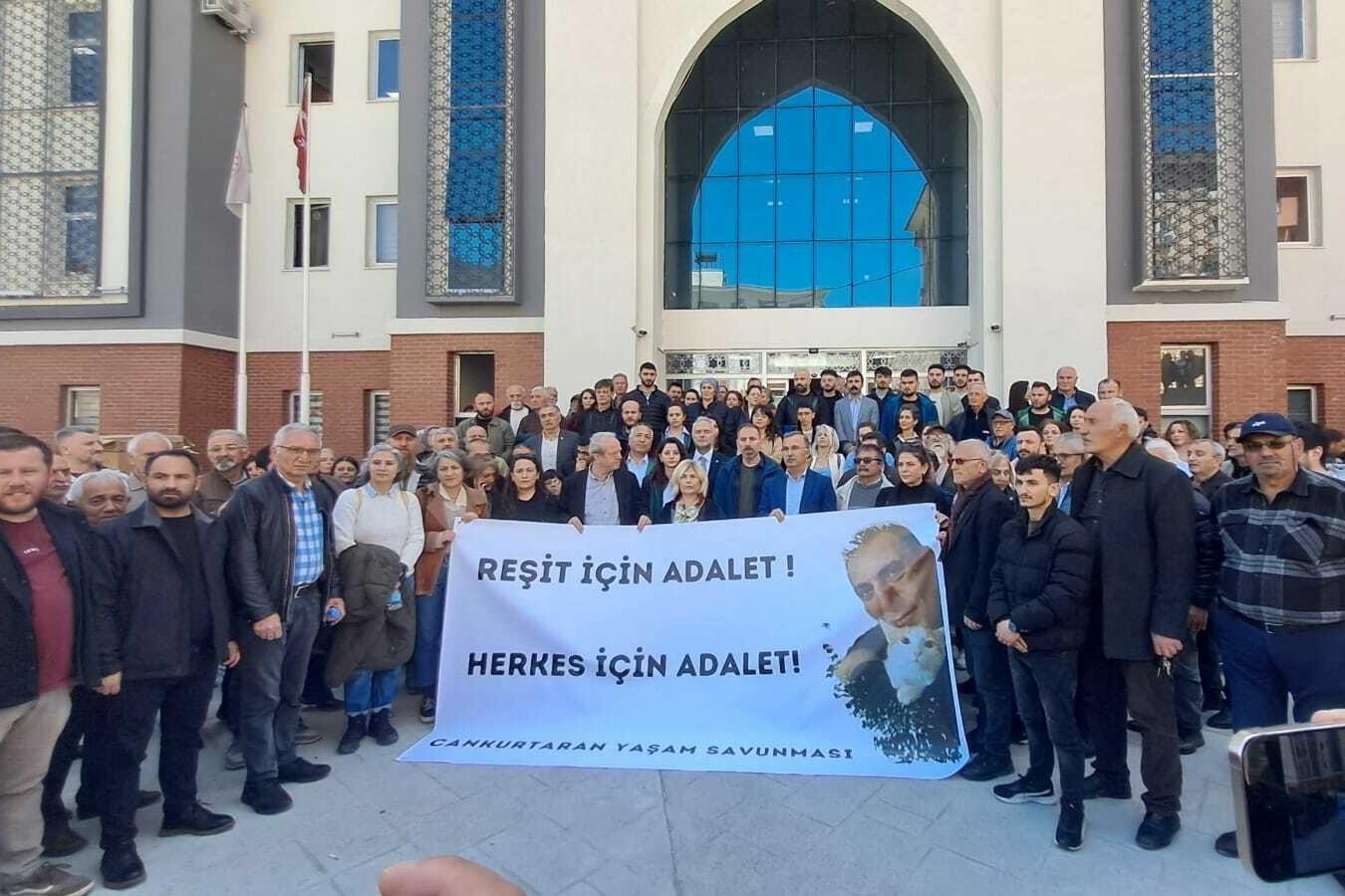 Artvin Cankurtaran’da yaşam alanlarını savunurken katledilen Reşit Kibar cinayeti davasının