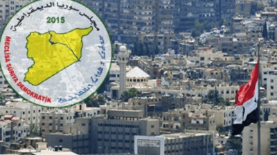 Kuzey ve Doğu Suriye Demokratik Özerk Yönetimi, Suriye topraklarını bölmeye