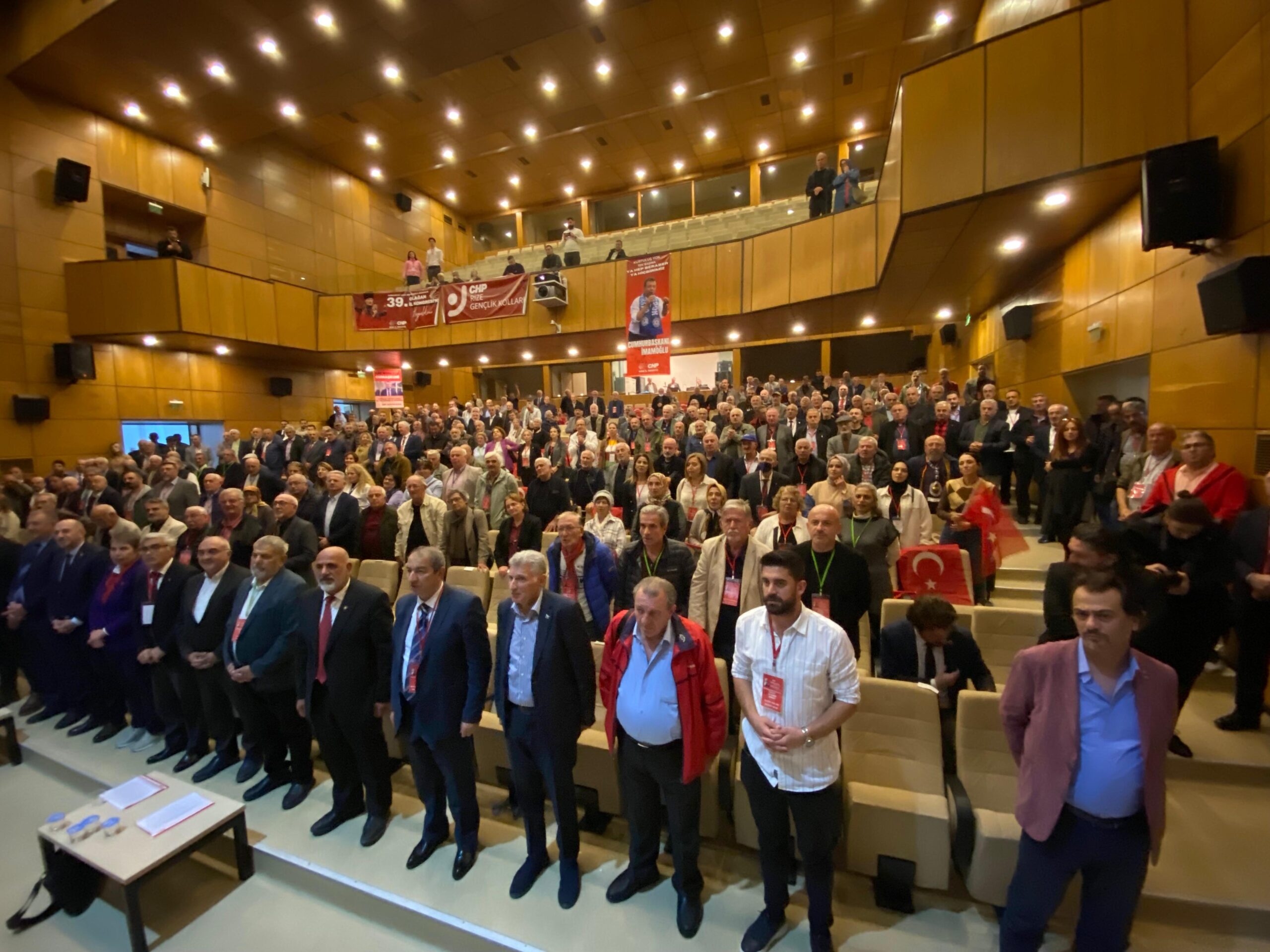 CHP 39’inci İl Olağan Kongresinde Saltuk Deniz Yeniden Başkan Seçildi…AKP