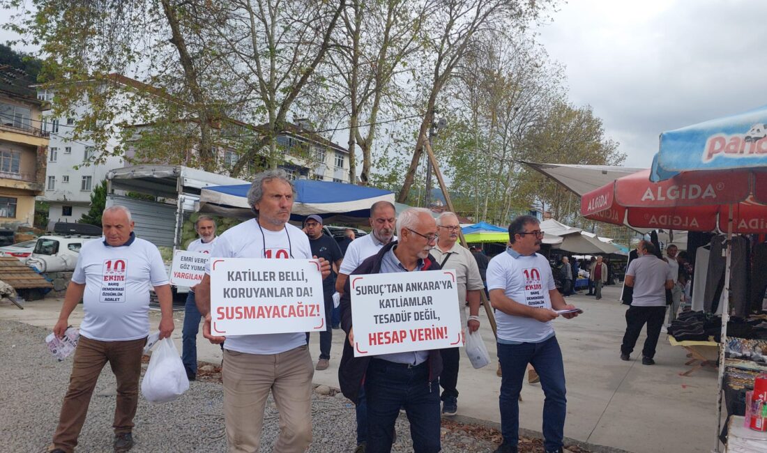 Fındıklı Demokrasi Güçleri 10 Ekim Ankara Gar Katliamında Hayatını Kaybedenleri